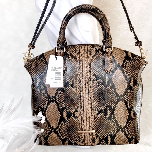 👜New Brahmin 👜Large Duxbury Satchel Coffee - Picture 6 of 6